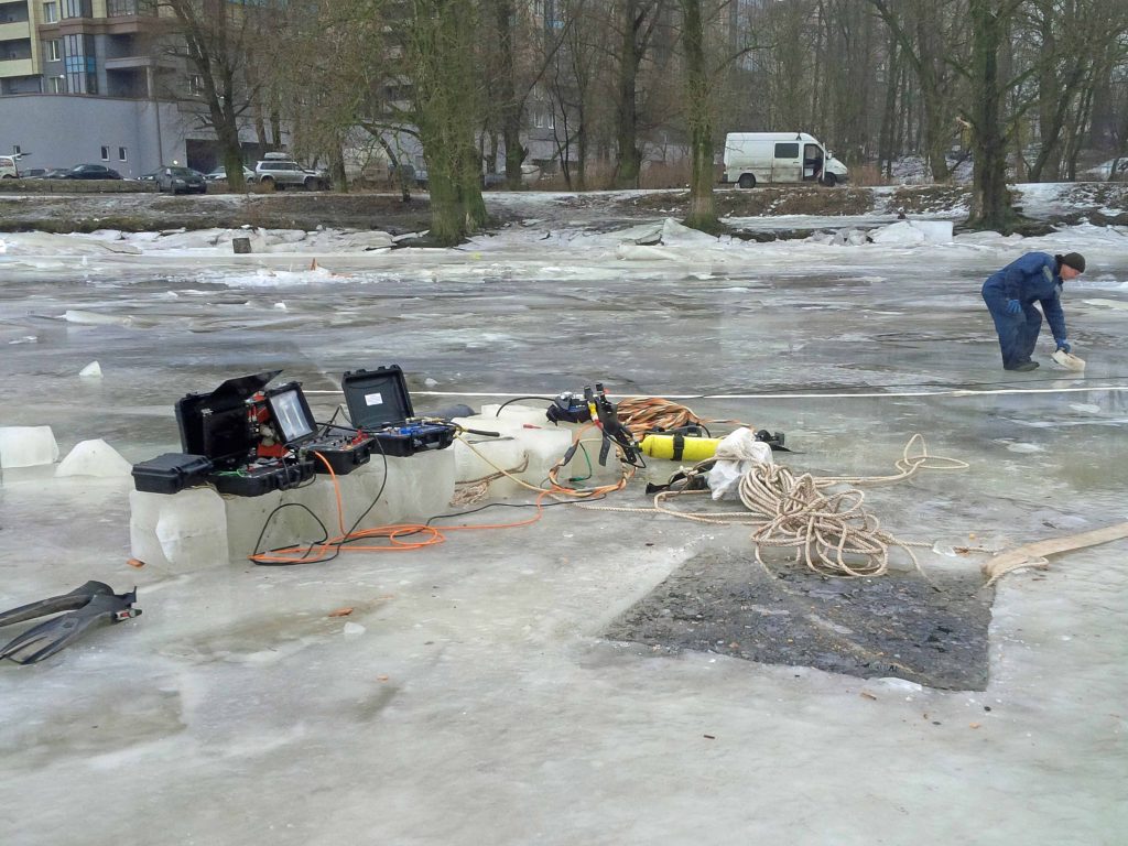 Дноуглубление на водозаборе Южной ТЭЦ Санкт-Петербург