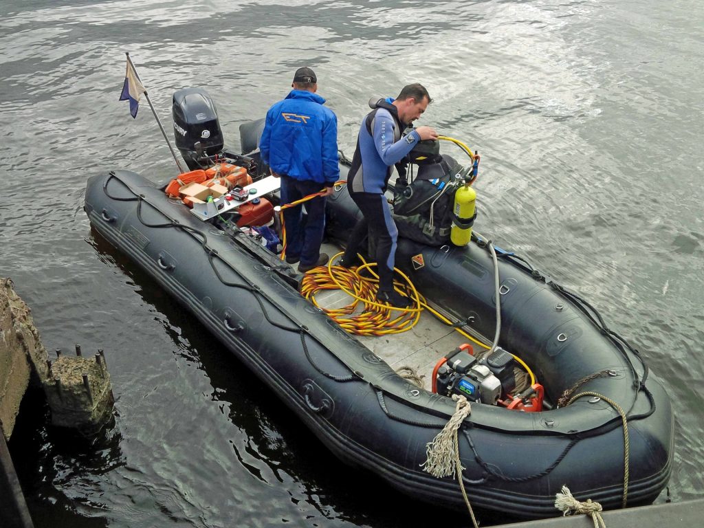 Водлазное обследование оголовка и водоводов ТЭЦ Санкт-Петербург